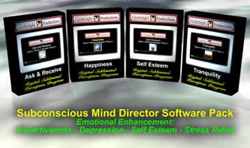 Emotional Enhancement Subconscious Mind Director Visual Subliminal Messages DSPP Software Pack.