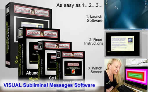 VISUAL Subliminal Message Software Slide