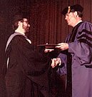 Tim Thompson Receives Master of Arts Diploma