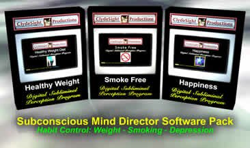 Subconscious Mind Director HABIT CONTROL Visual Subliminal Messages DSPP Software.