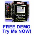 Try Psychic Pet Control DSPP VISUAL Subliminal Messages Software!