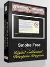 Smoke Free DSPP mental self help subliminal message software to reduce and quit smoking virtual box
