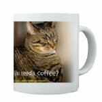Lady Gertrude Who Needs Coffee? Mug