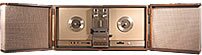 small Wollensak vintage tape recorder
